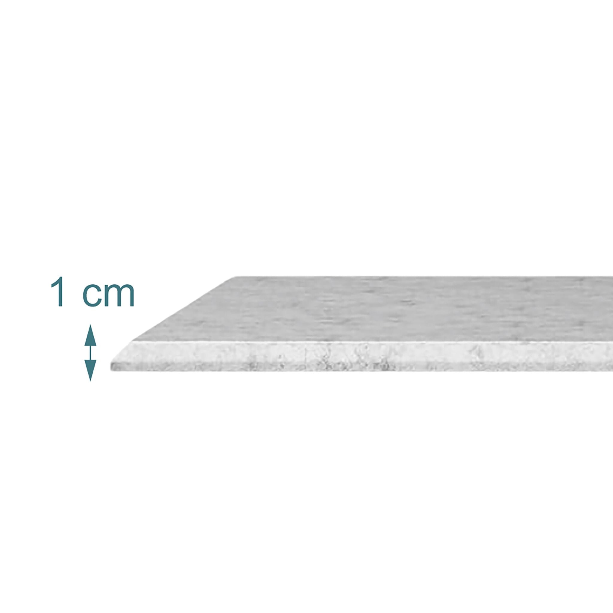 Filzpinnwandquadrate selbstklebend 12er-Set Grau von Relaxdays
