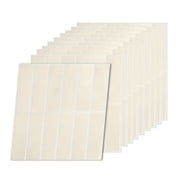 Klebefliesen 30x30 länglich Weiss-Creme von Relaxdays