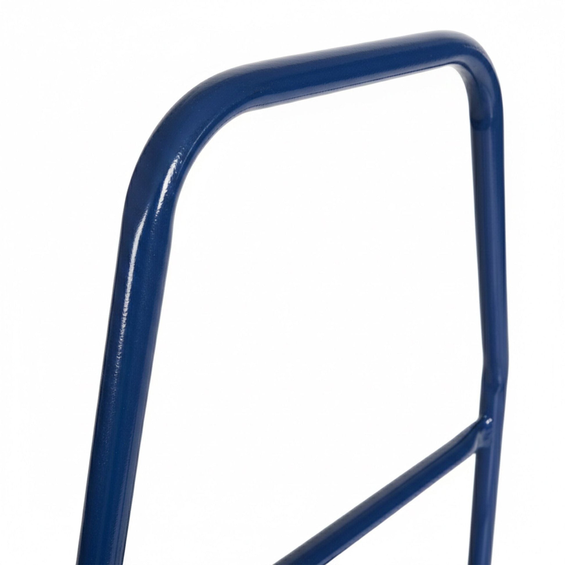 Transportwagen klappbar 80kg Blau-Rot-Schwarz von Relaxdays