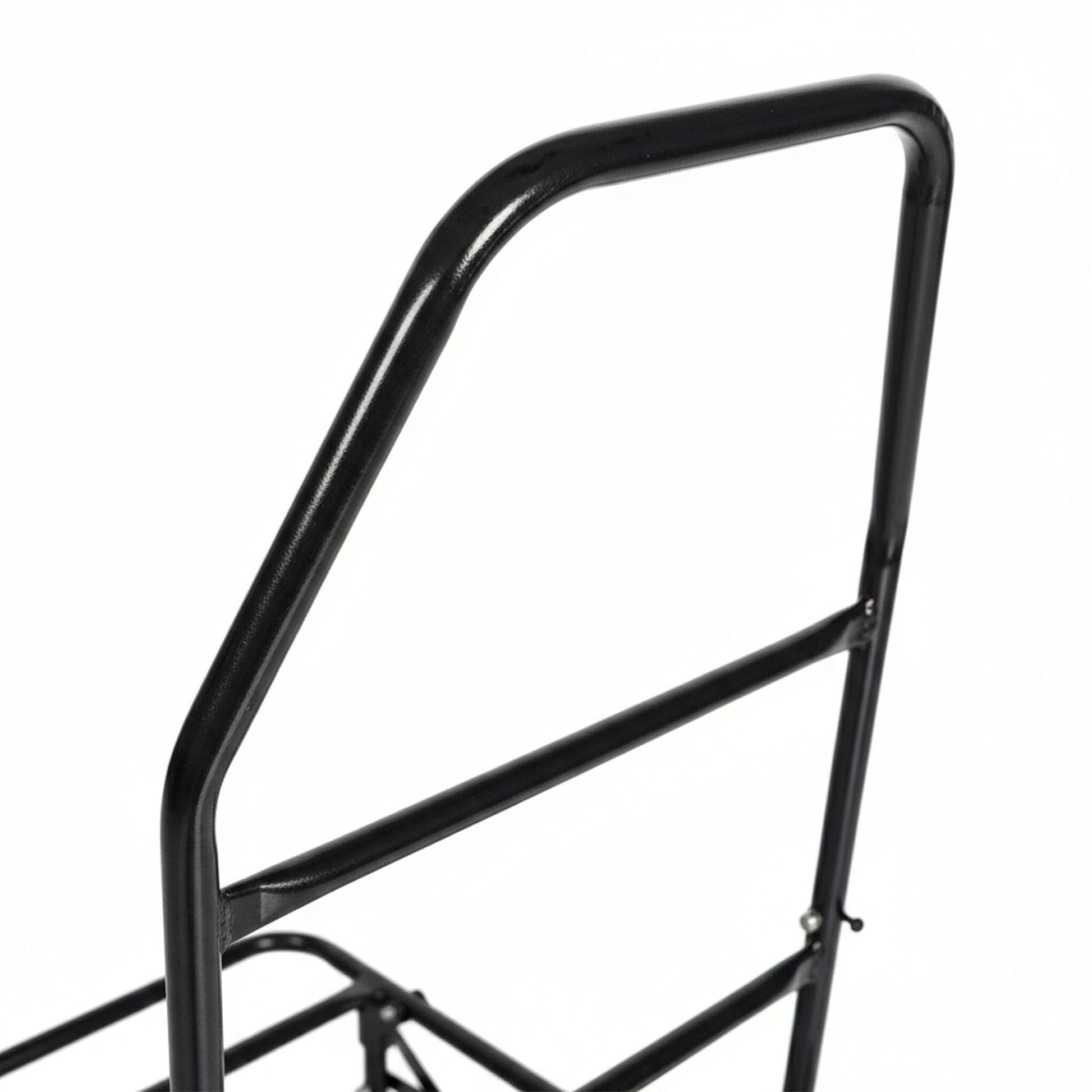 Transportwagen klappbar 80kg Rot-Schwarz von Relaxdays