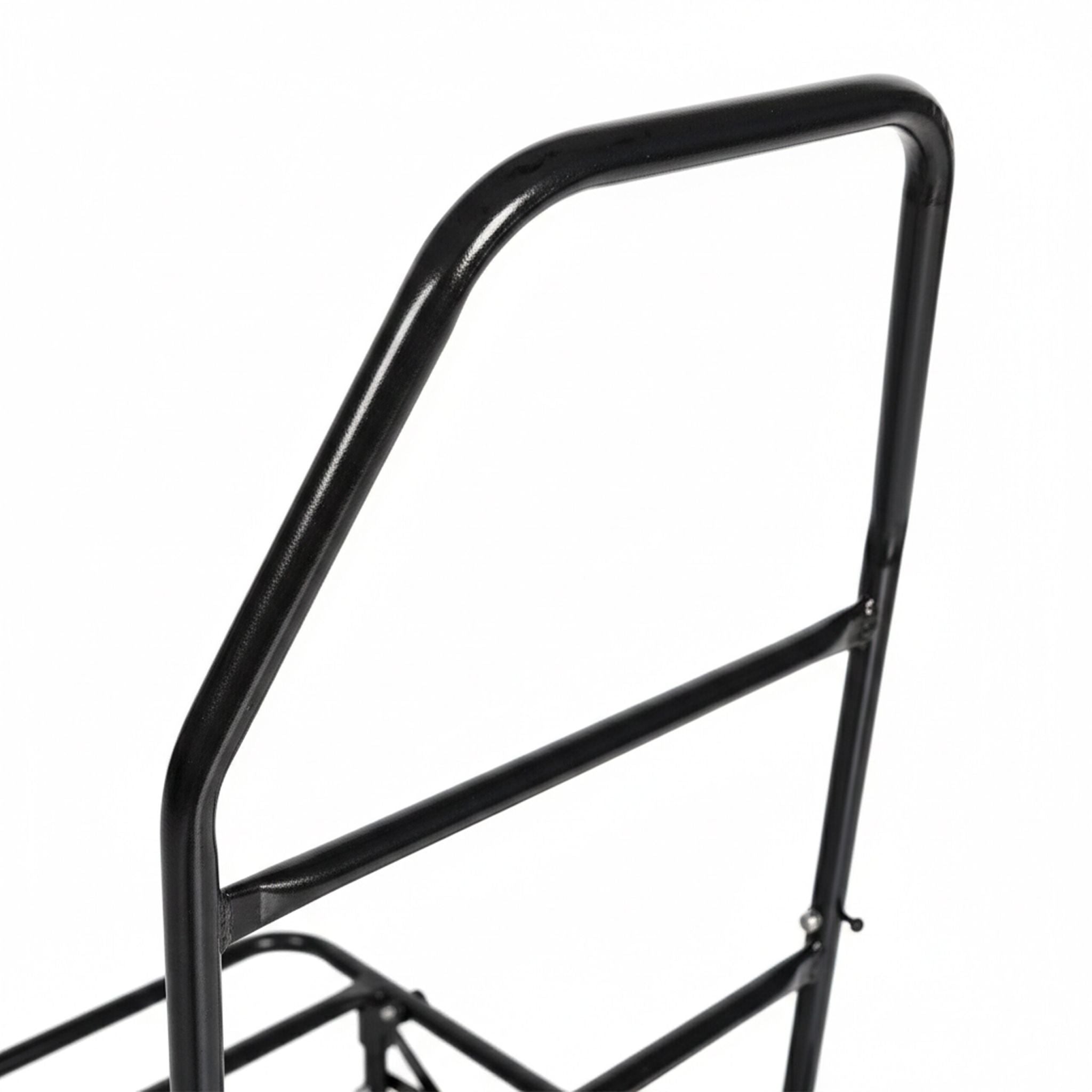 Transportwagen klappbar 80kg Rot-Schwarz von Relaxdays