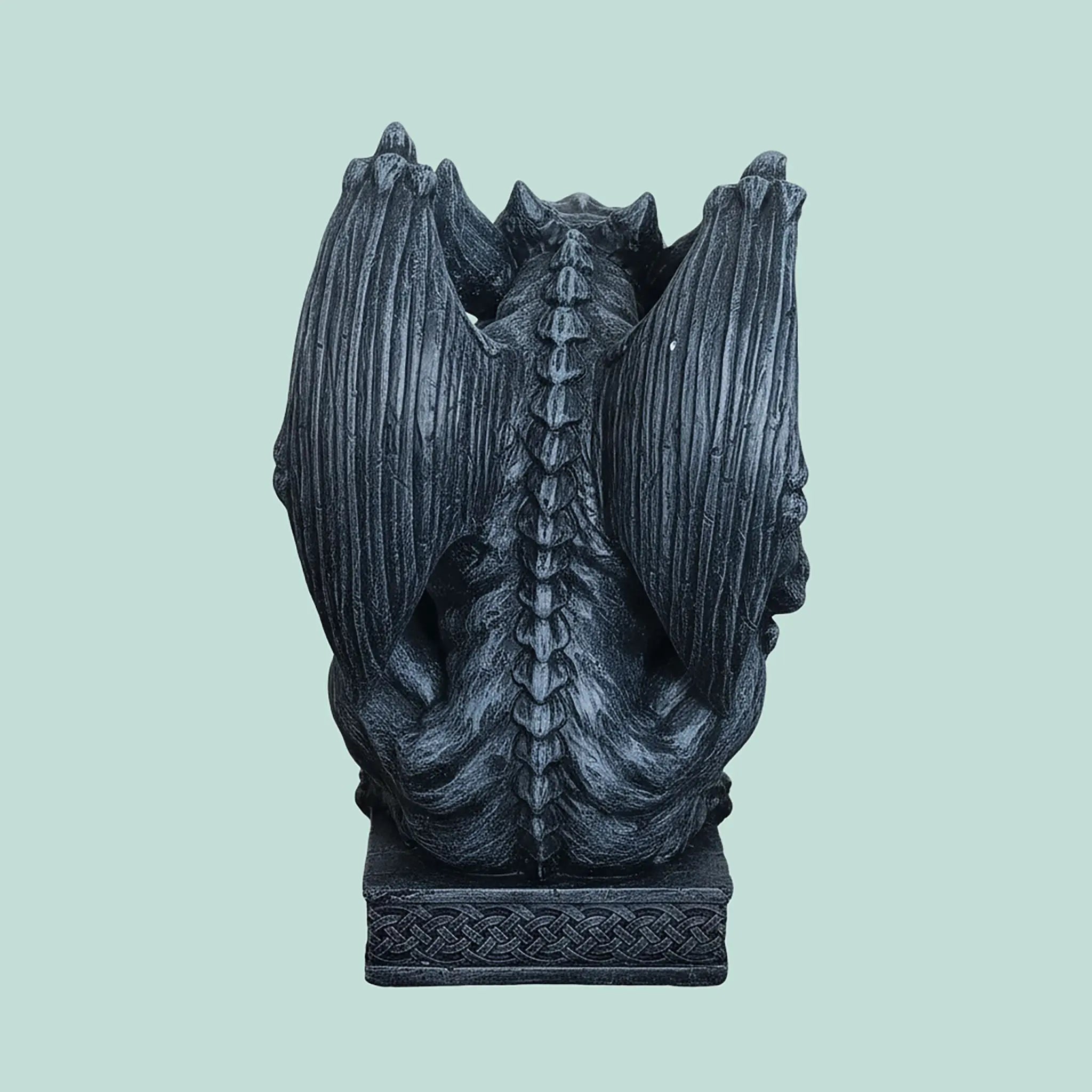 Gargoyle Figur für den Garten Grau von Relaxdays