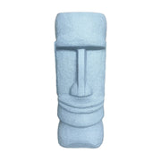 Moai Figur für den Garten XXL Grau von Relaxdays