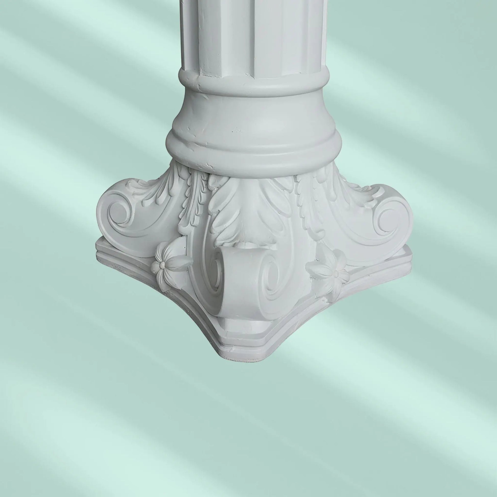 Griechische Säule 85cm Weiss von Relaxdays