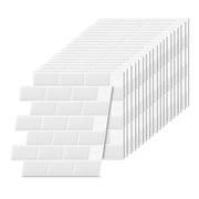 Klebefliesen 30x30 versetzt Weiss von Relaxdays