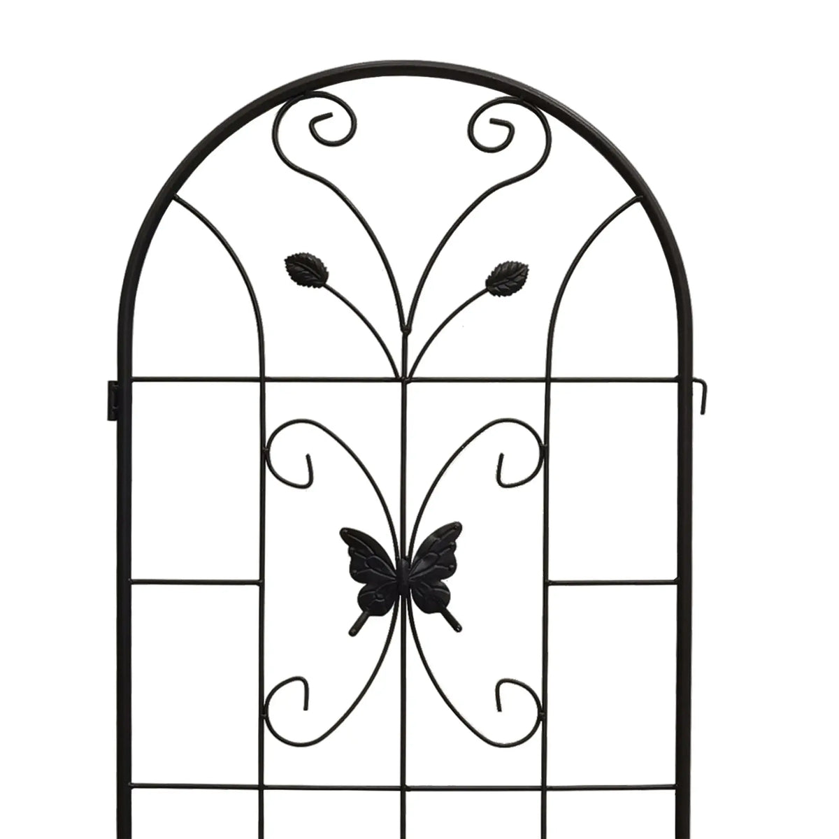 Rankgitter Schmetterling 2er-Set Schwarz von Relaxdays