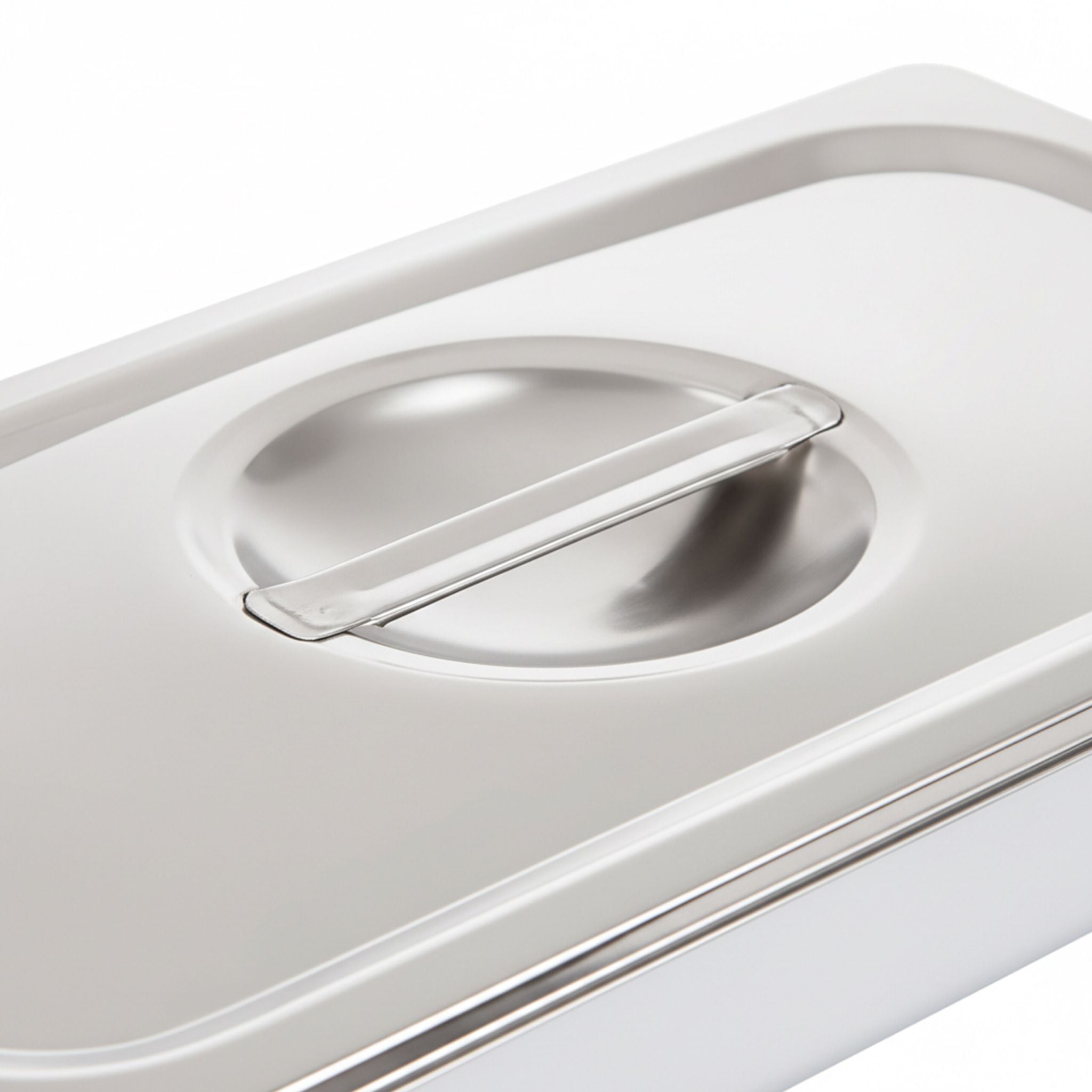 Gastro Behälter GN 1/3 Edelstahl 3er-Set Silber von Relaxdays