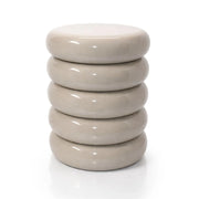 Beistelltisch Bubble-Design Beige von Relaxdays