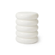 Beistelltisch Bubble-Design Weiss von Relaxdays