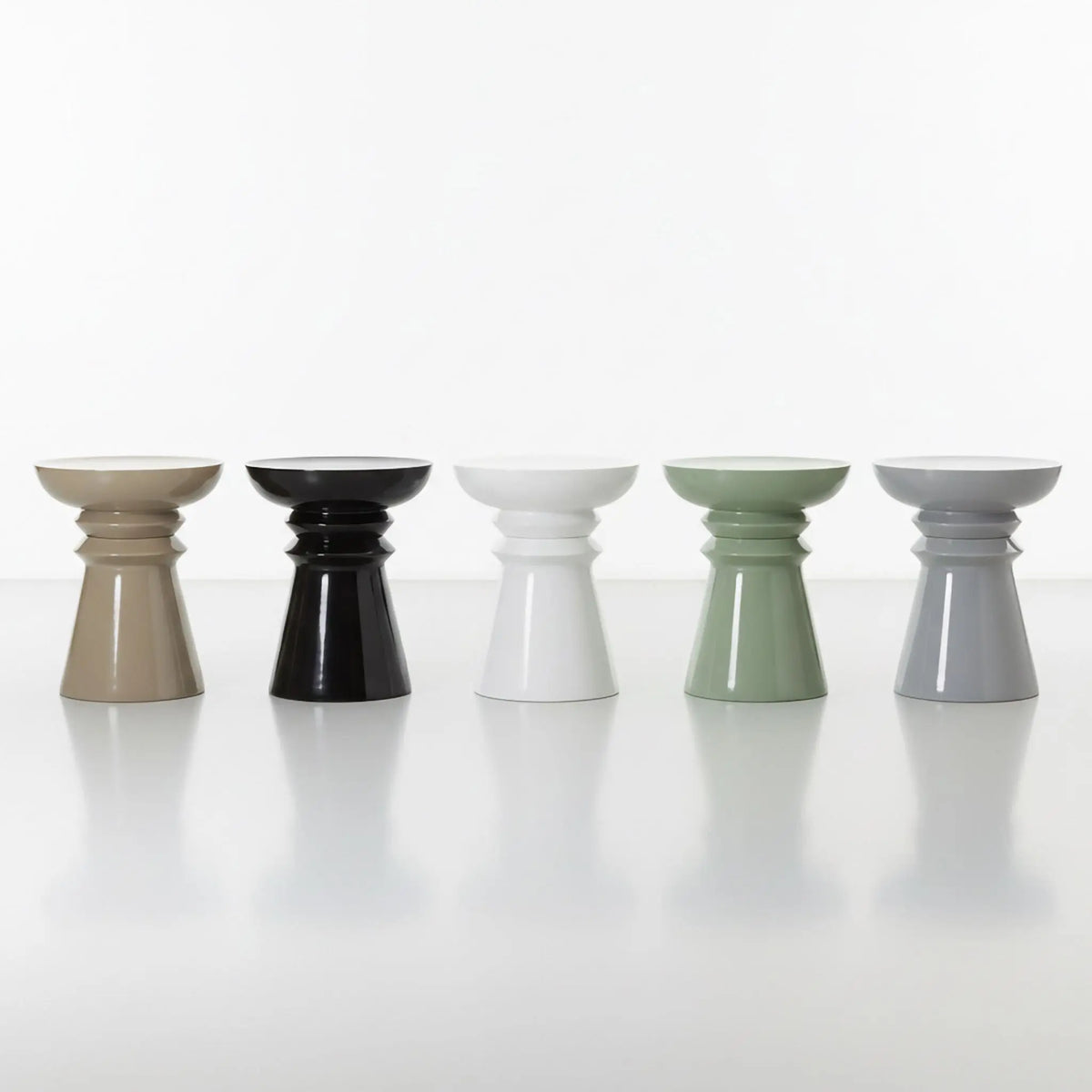 Beistelltisch Kegel-Design Grün von Relaxdays