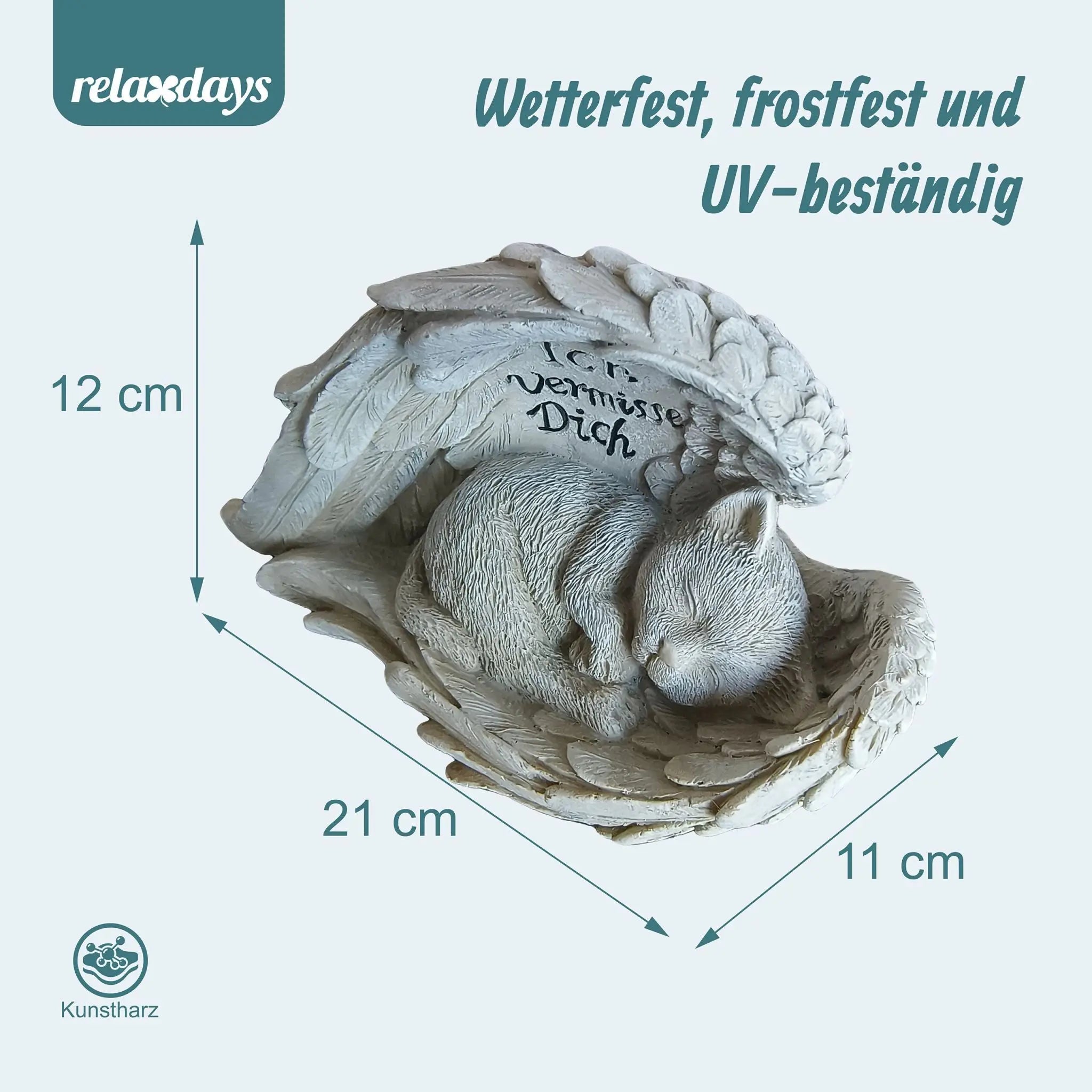 Grabschmuck für Katze Creme von Relaxdays