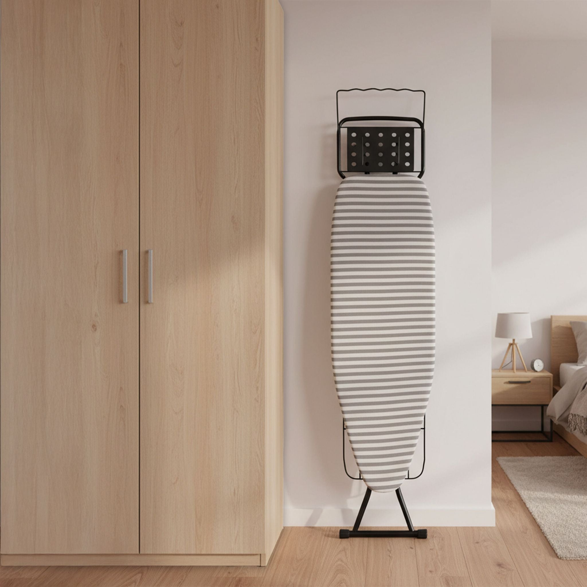 Bügelbrett 110 x 33cm Weiss von Relaxdays