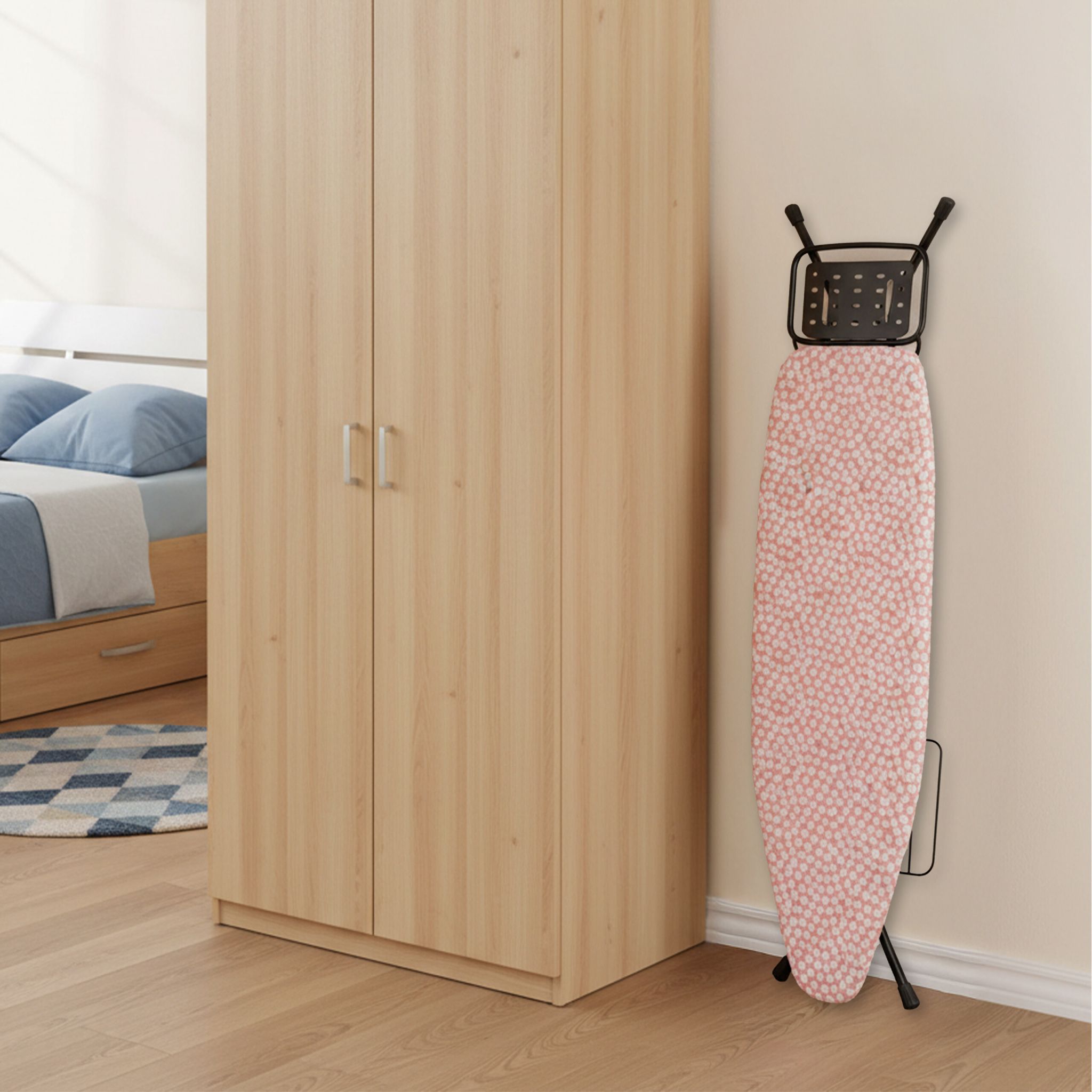 Bügelbrett 110 x 33cm Weiss von Relaxdays