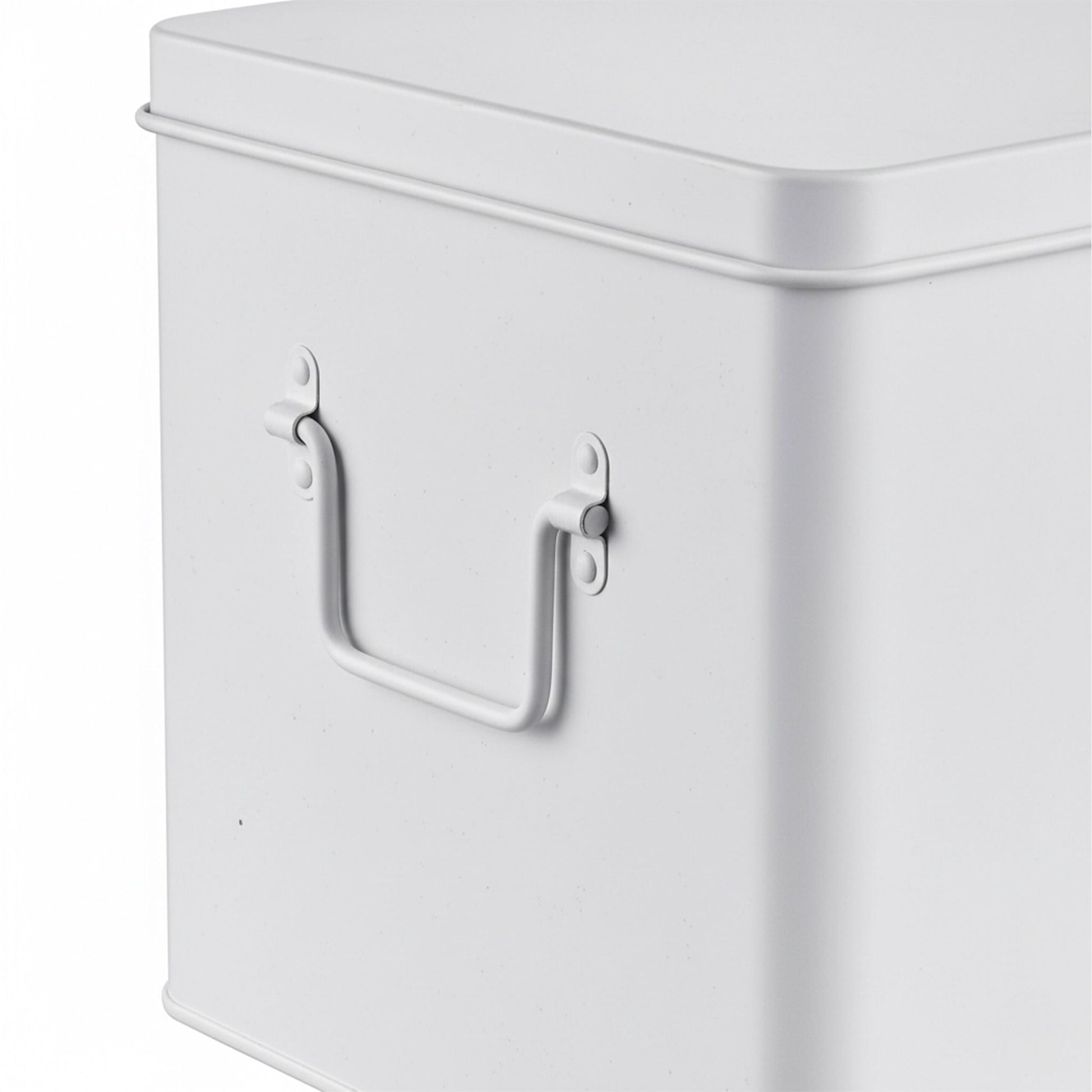 Medizinbox Metall Anthrazit-Weiss von Relaxdays