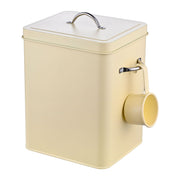 Waschmittelbox Metall 6 Liter Beige