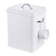 Waschmittelbox Metall 6 Liter Weiss