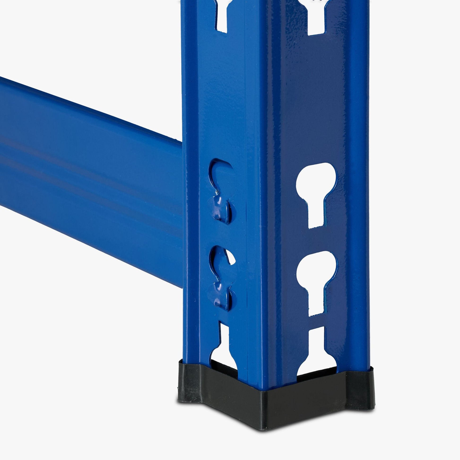 Reifenregal mit Ablage Blau von Relaxdays