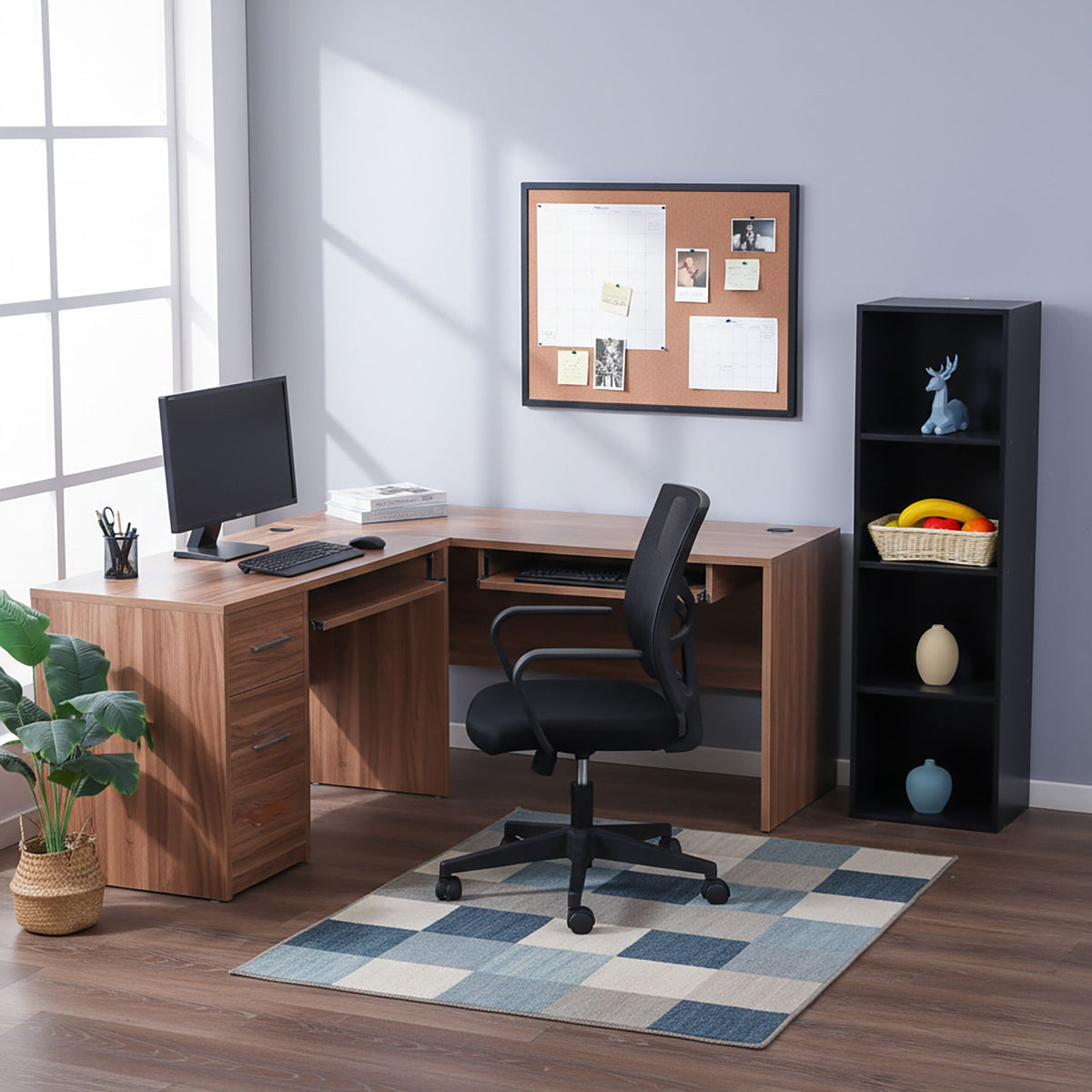 Bücherregal Würfelform Schwarz von Relaxdays