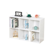 Bücherregal Würfelform Weiss von Relaxdays