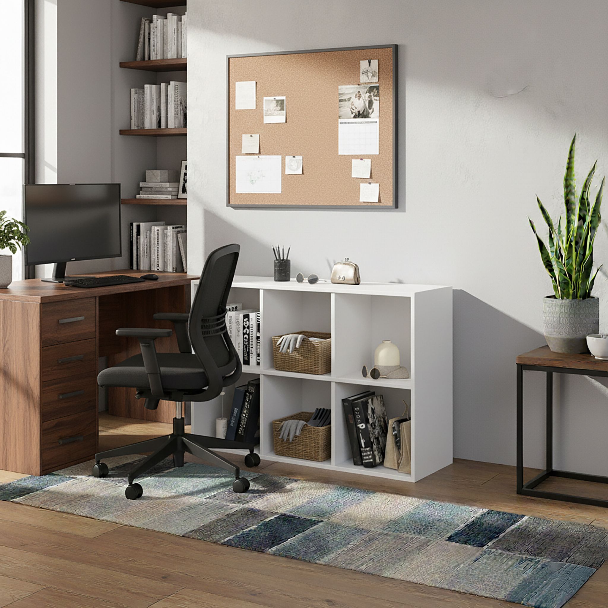 Bücherregal Würfelform Weiss von Relaxdays