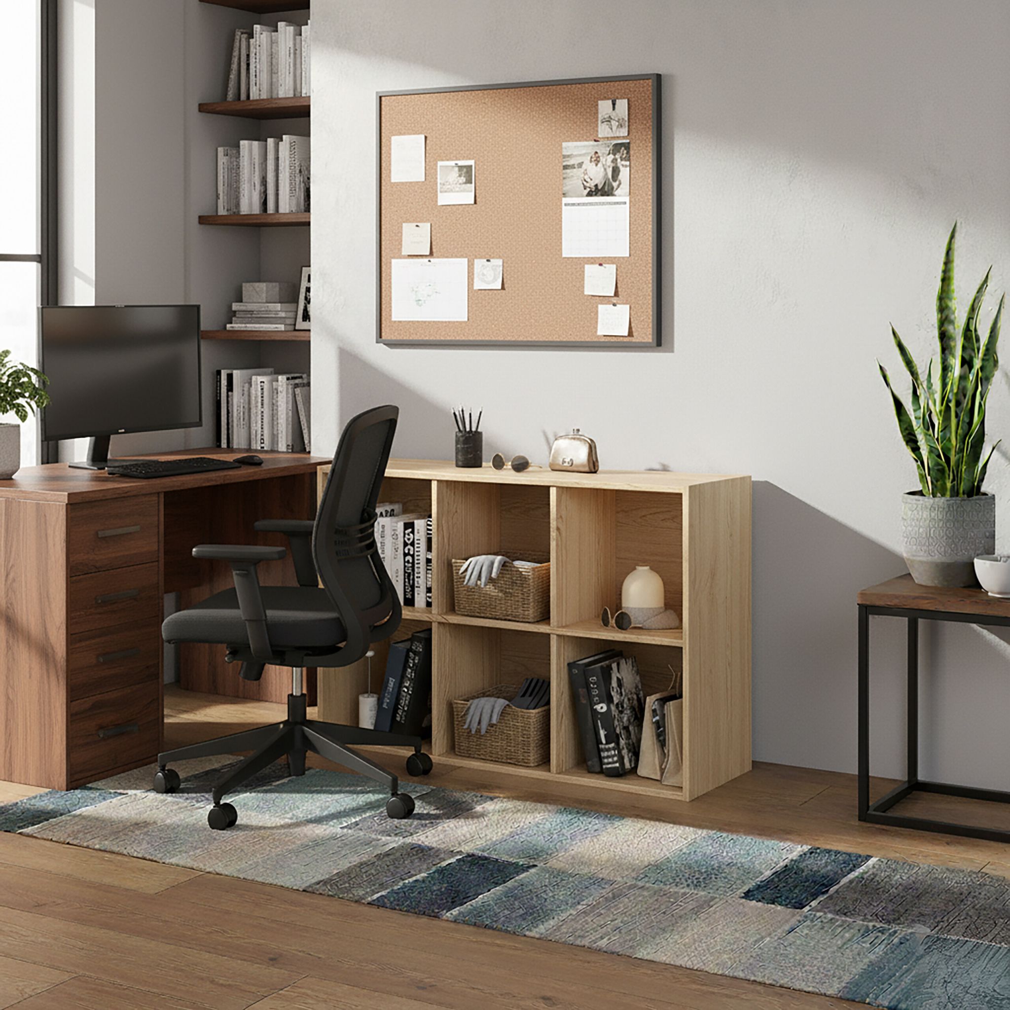Bücherregal Würfelform Hellbraun von Relaxdays