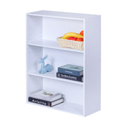Bücherregal mit verstellbaren Böden Weiss von Relaxdays