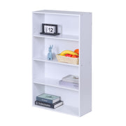 Bücherregal mit verstellbaren Böden Weiss