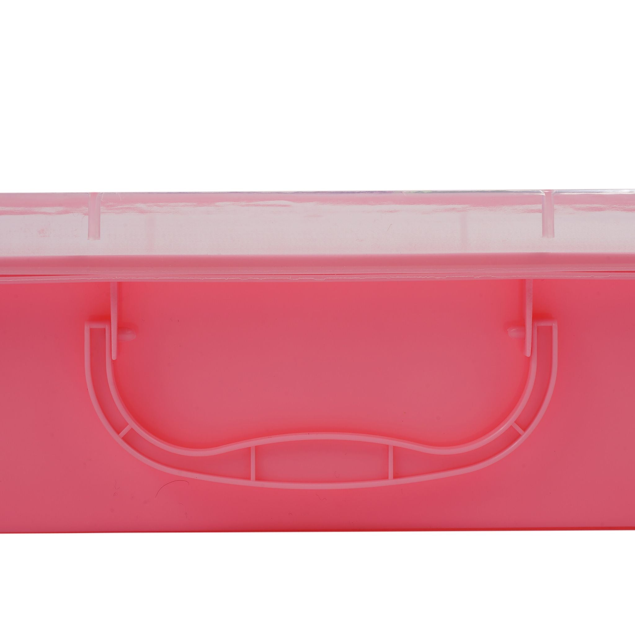 Sandkasten mit Deckel 2er-Set Rosa-Transparent von Relaxdays