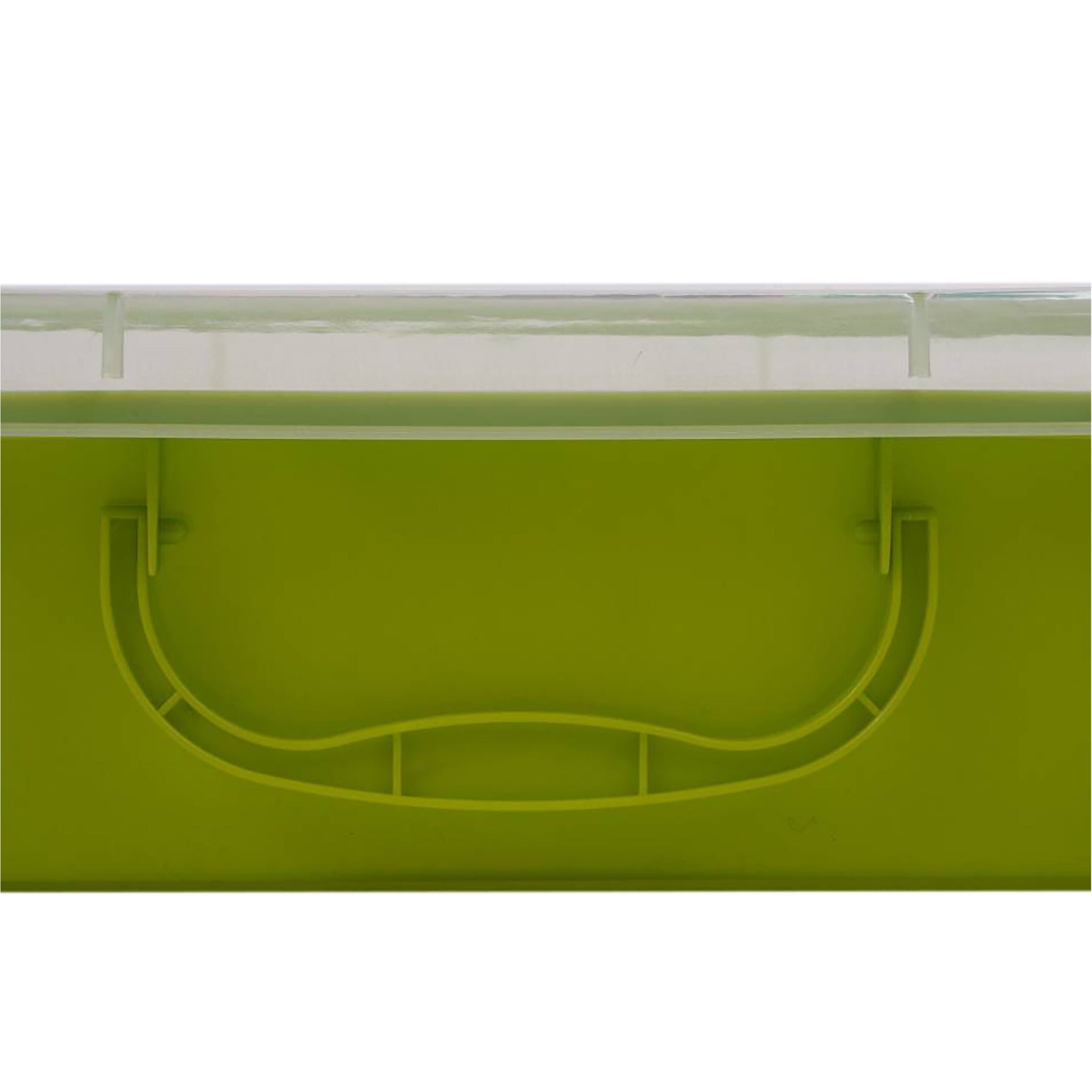 Sandkasten mit Deckel 2er-Set Grün-Transparent von Relaxdays