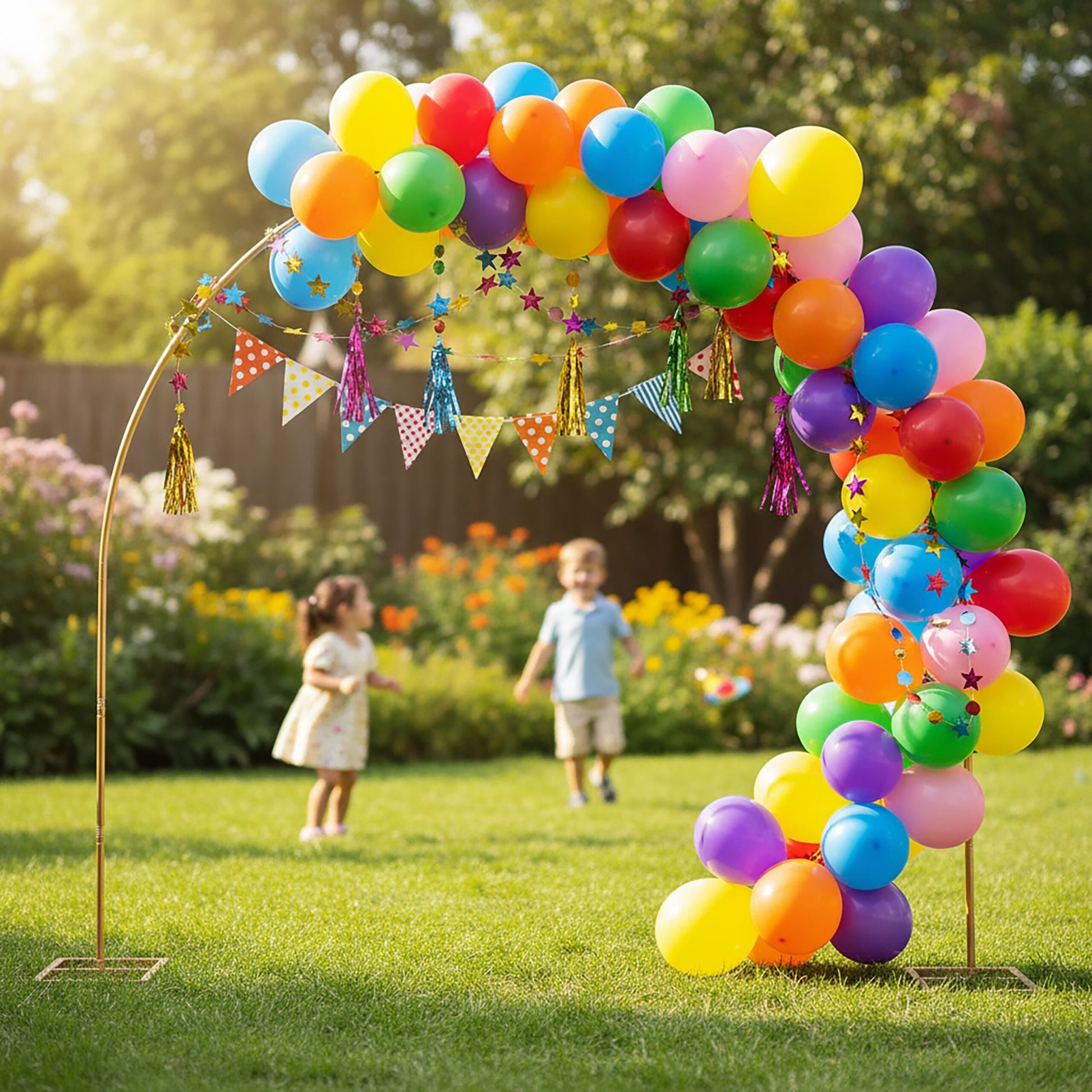 Luftballon Bogen gold Gold von Relaxdays
