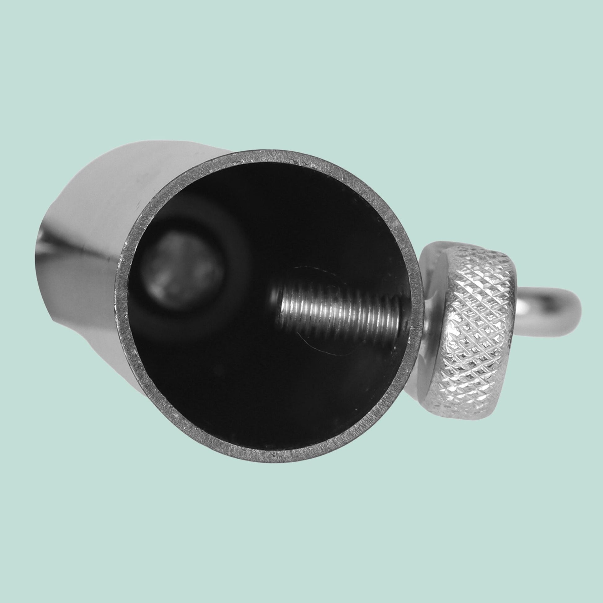Rasendorn für Sonnenschirm 22-25 mm Silber von Relaxdays