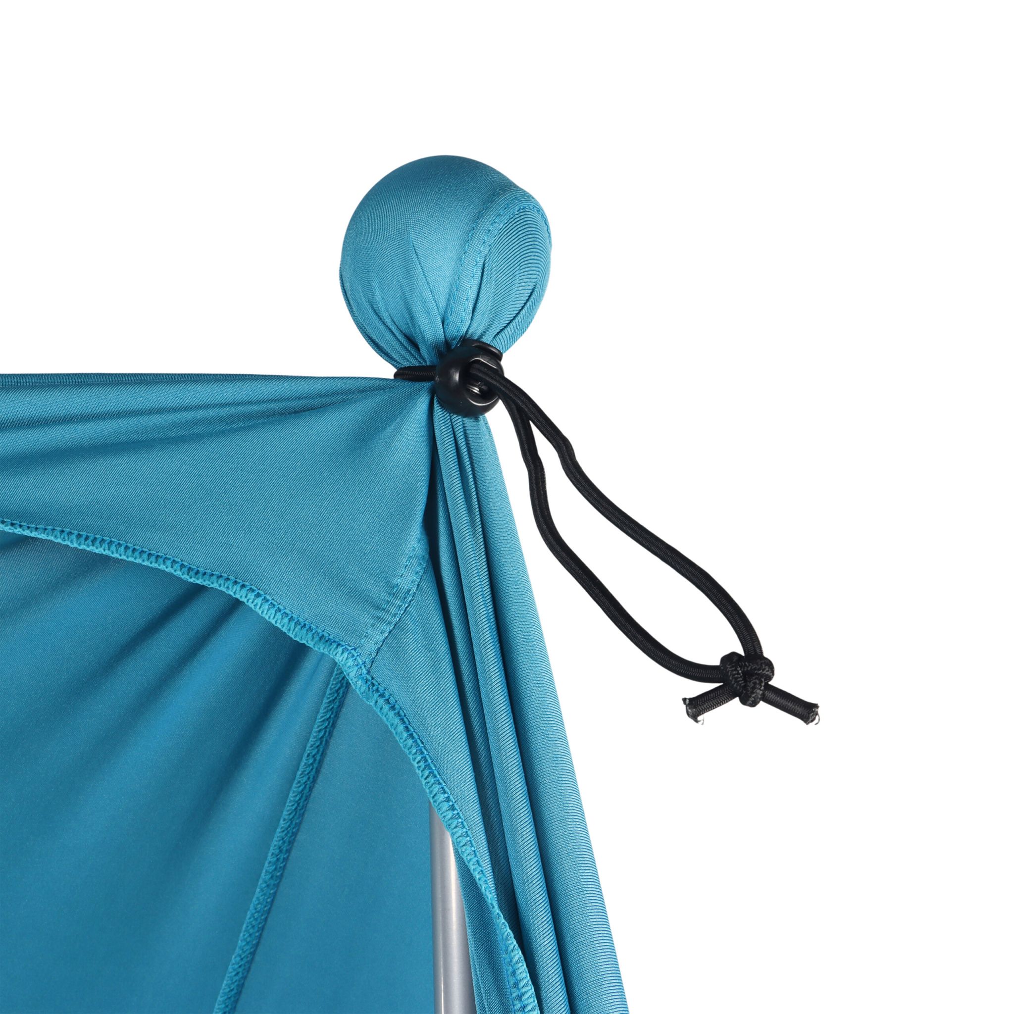Sonnensegel für den Strand Blau von Relaxdays