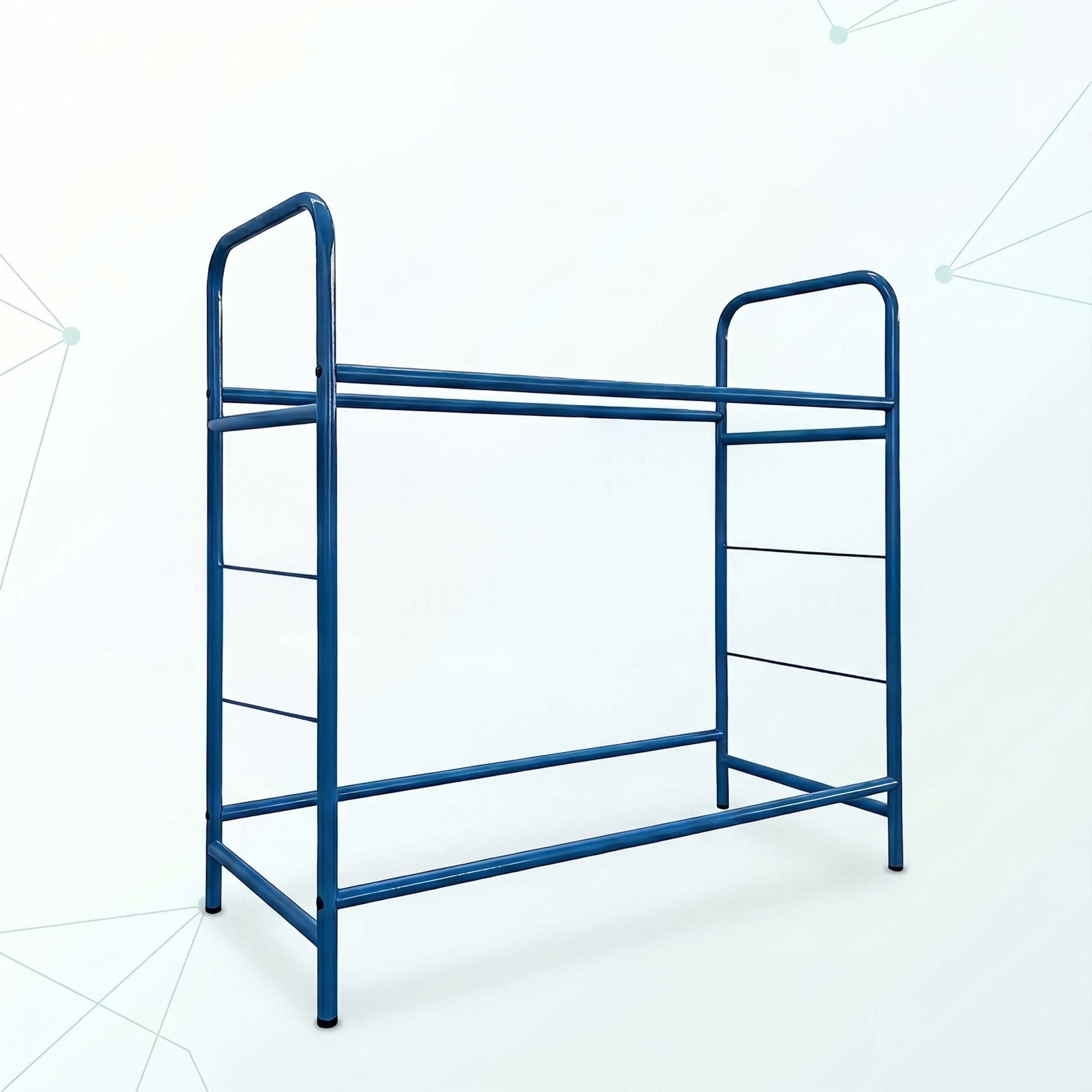 Reifenregal Stahl Blau von Relaxdays