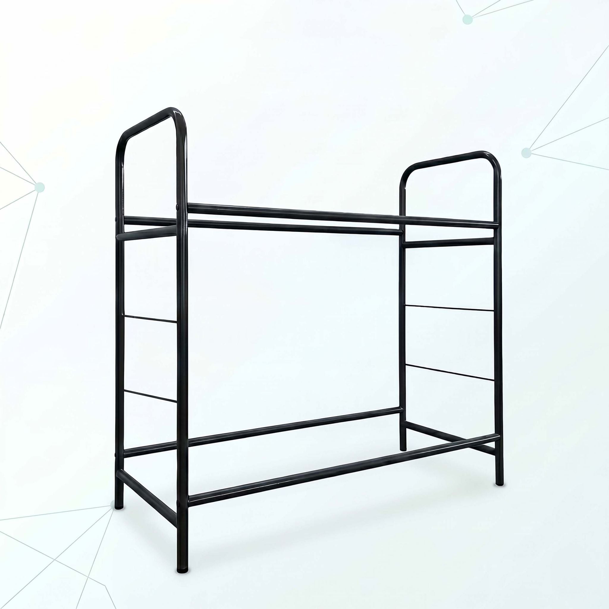 Reifenregal Stahl Schwarz von Relaxdays
