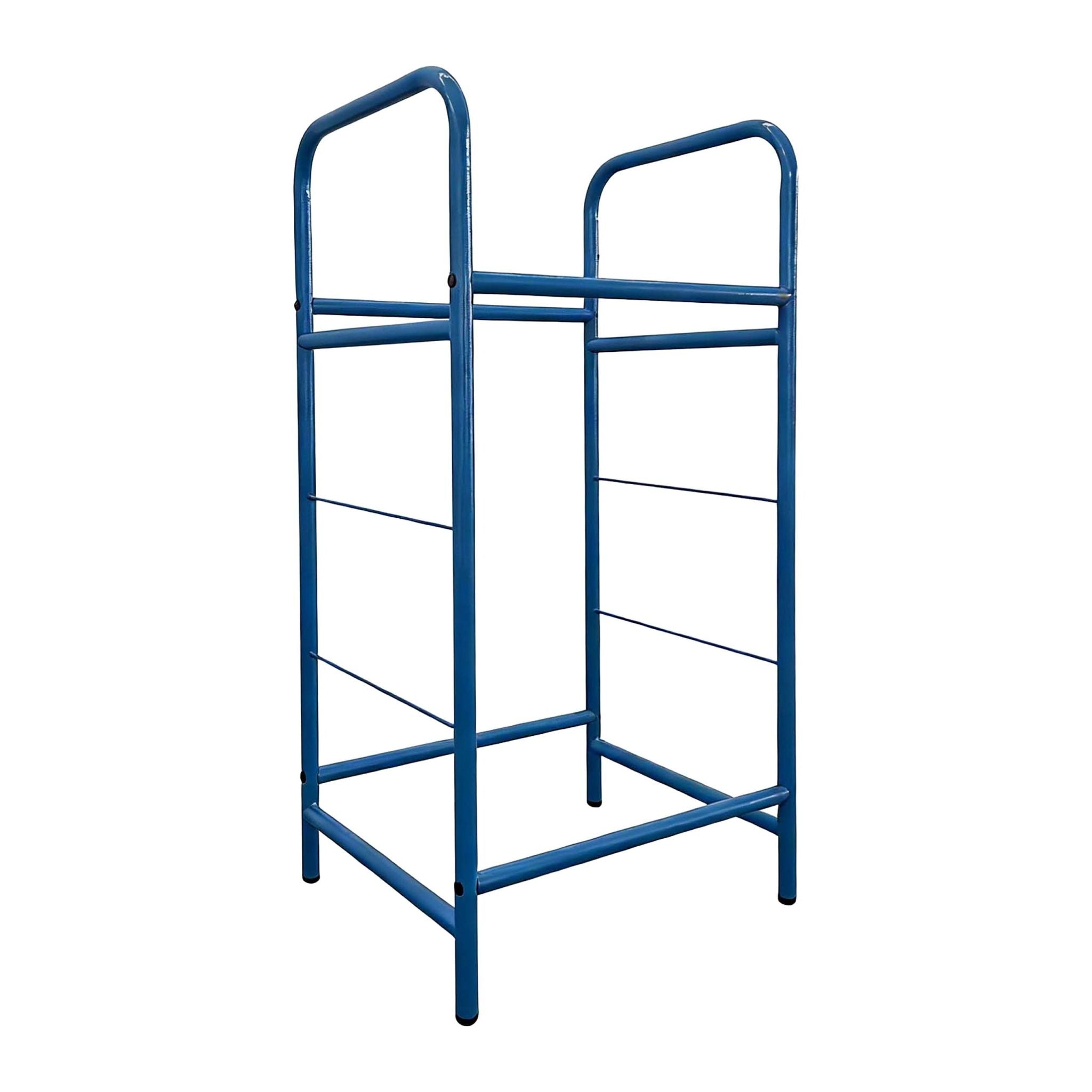 Reifenregal Stahl Blau von Relaxdays