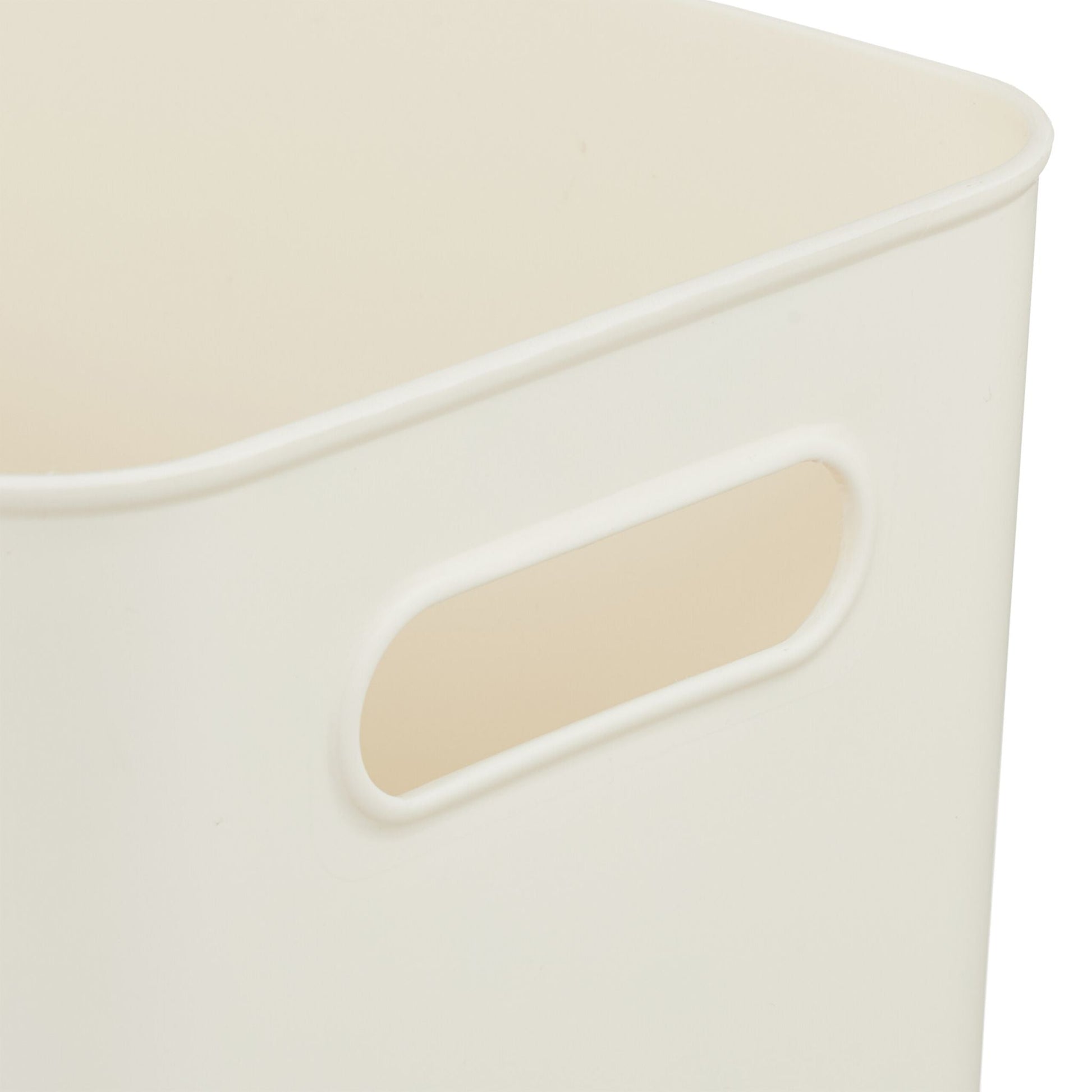 Aufbewahrungsbox mit Bambusdeckel Set Weiss-Hellbraun von Relaxdays