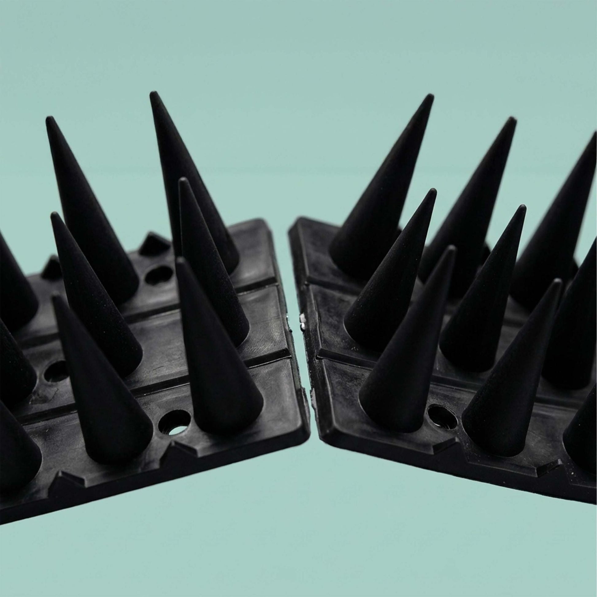 Vogelabwehr Spikes 20er-Set Schwarz von Relaxdays