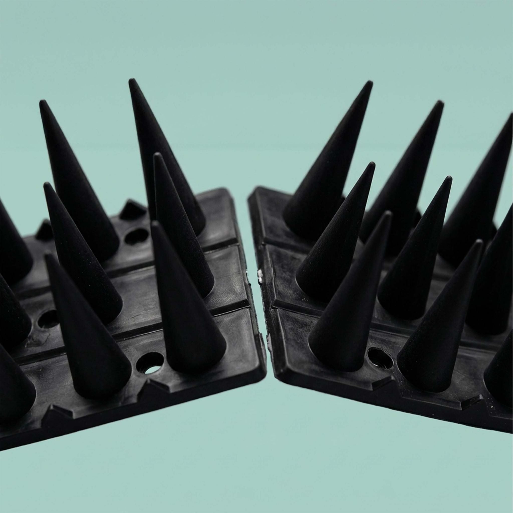 Vogelabwehr Spikes 20er-Set Schwarz von Relaxdays