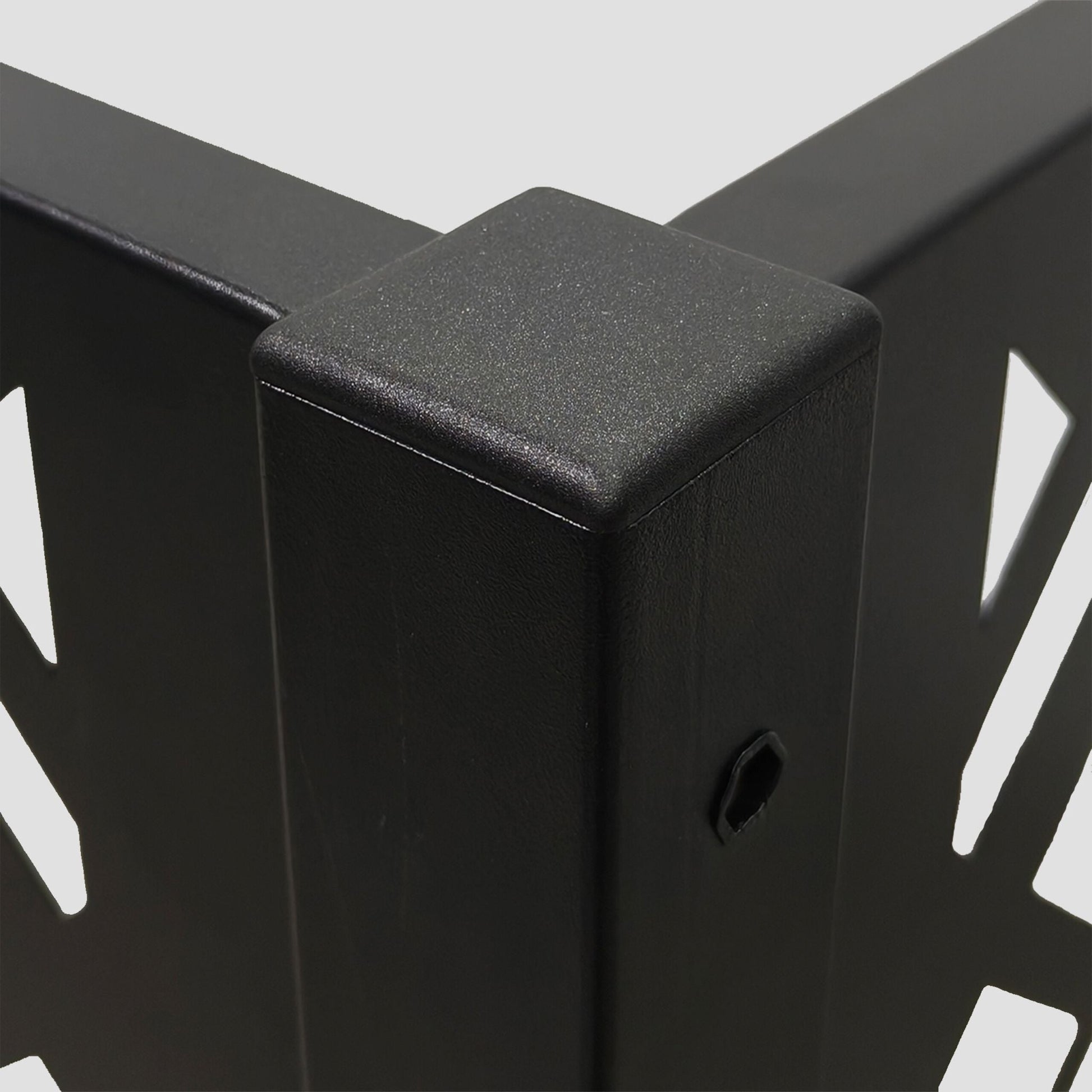 Mülltonnenverkleidung 120cm Höhe Schwarz von Relaxdays