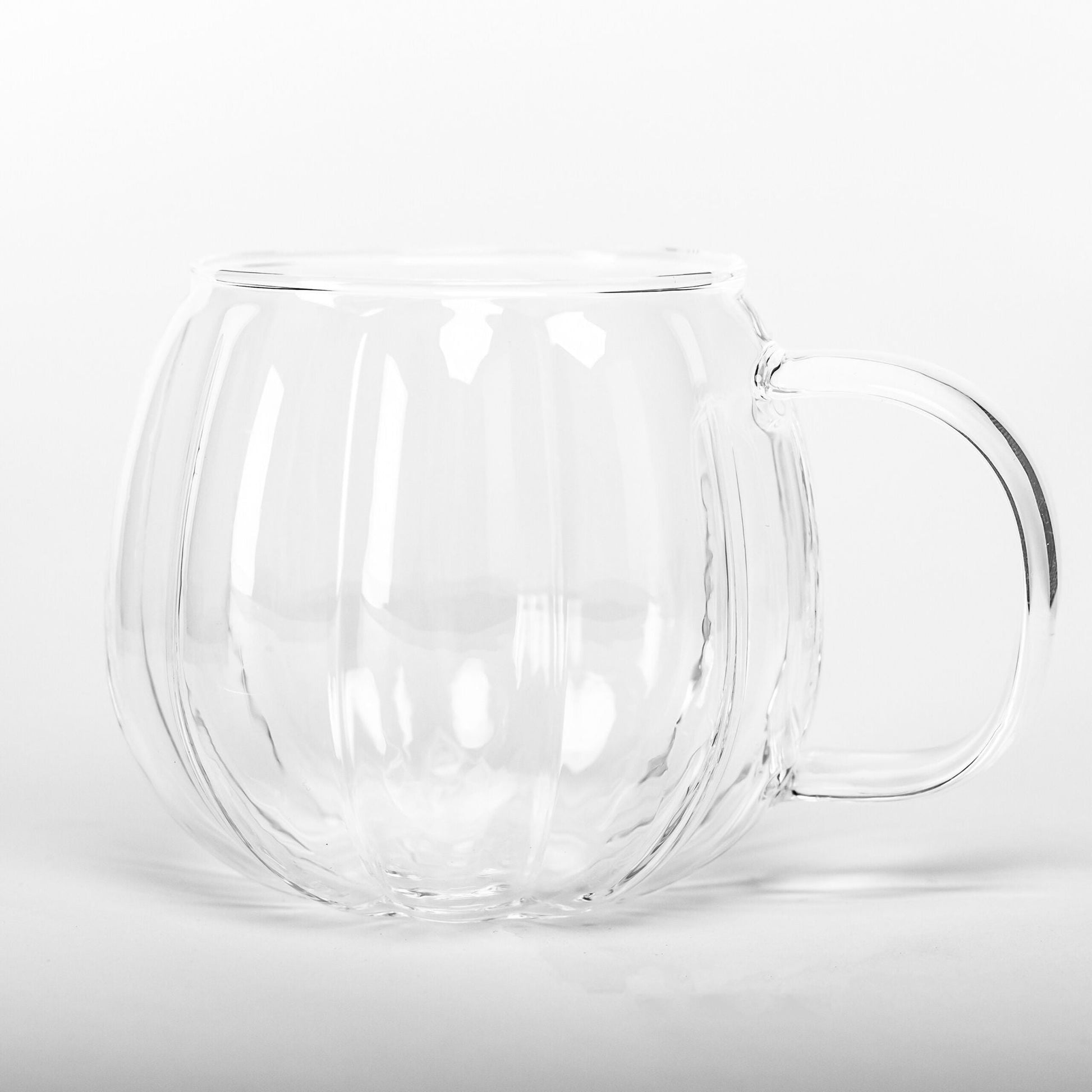 Gläser mit Henkel 6er-Set Transparent von Relaxdays
