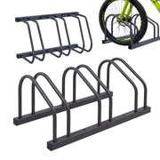 Fahrradständer für Boden und Wandmontage Anthrazit von Relaxdays