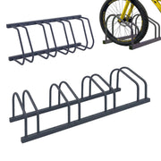 Fahrradständer für Boden und Wandmontage Anthrazit von Relaxdays