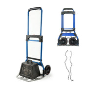 Sackkarre klappbar bis 120 kg Schwarz-Silber von Relaxdays