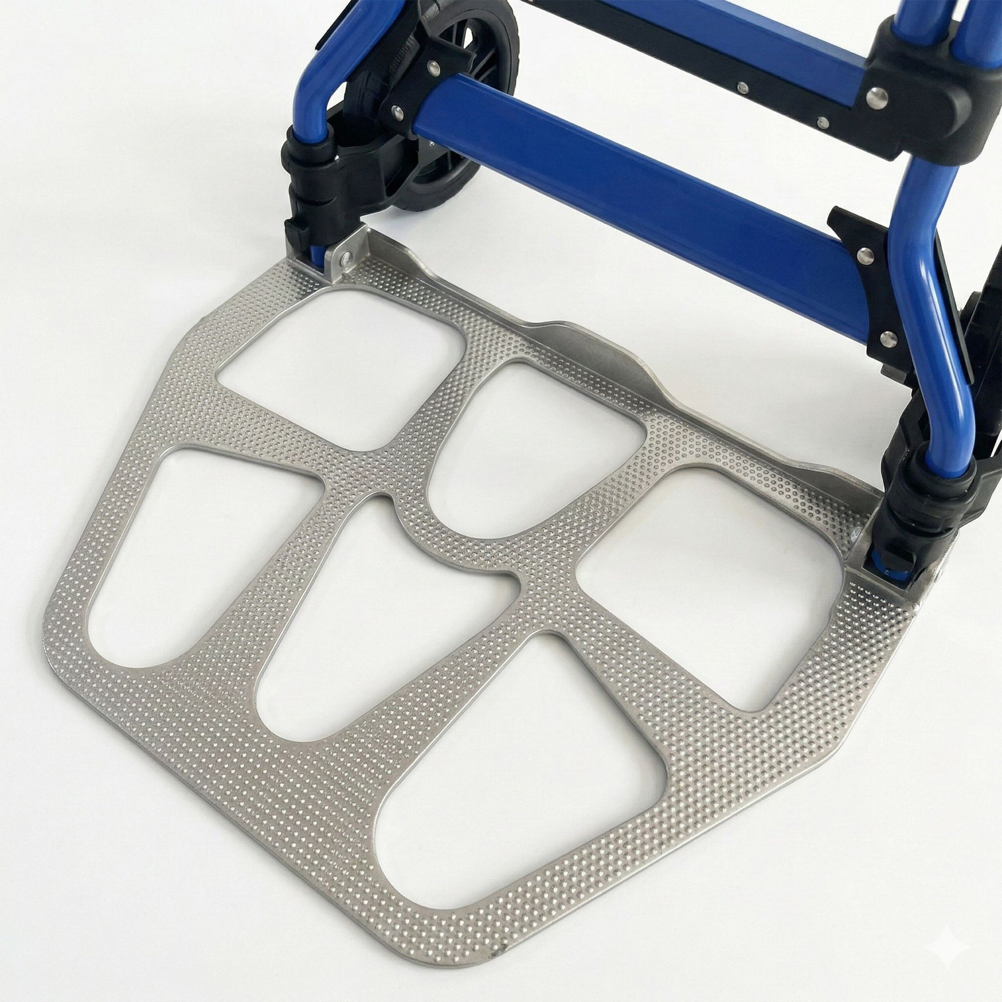 Sackkarre klappbar bis 120 kg Schwarz-Silber von Relaxdays