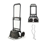 Sackkarre klappbar bis 120 kg Schwarz-Silber von Relaxdays