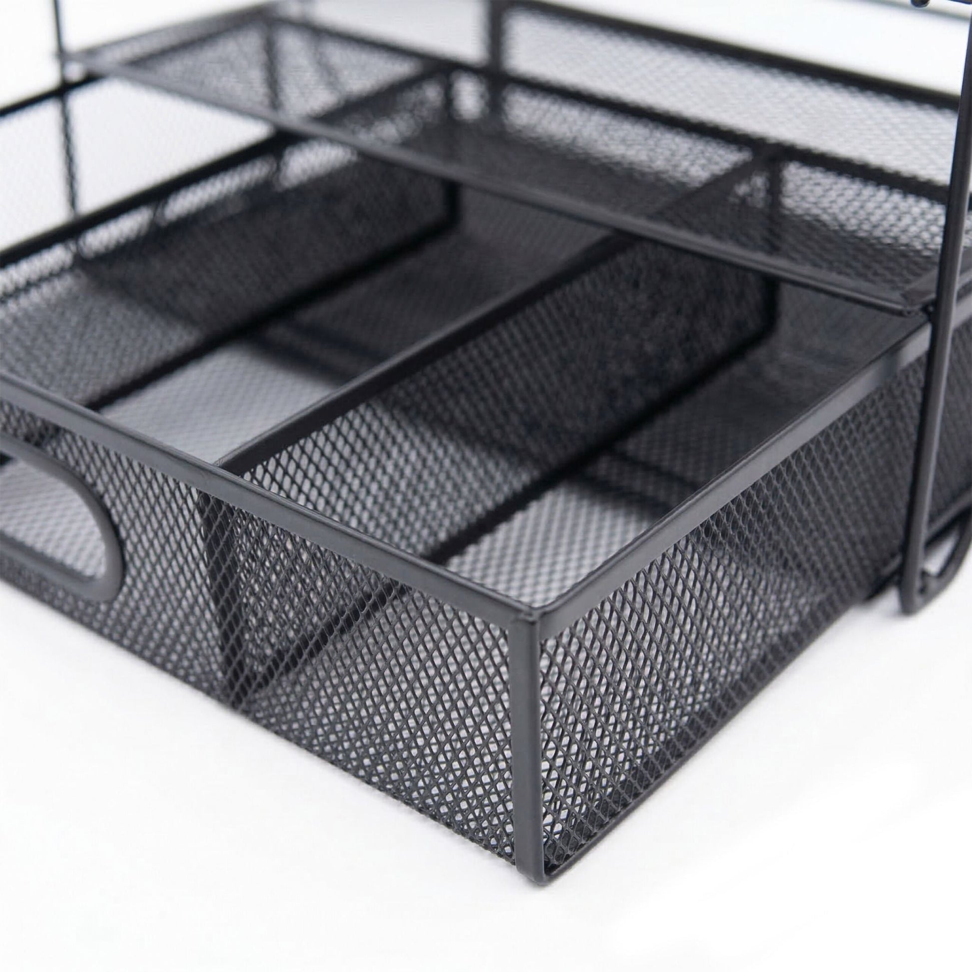 Schreibtisch Organizer Schublade Ablagen Schwarz von Relaxdays