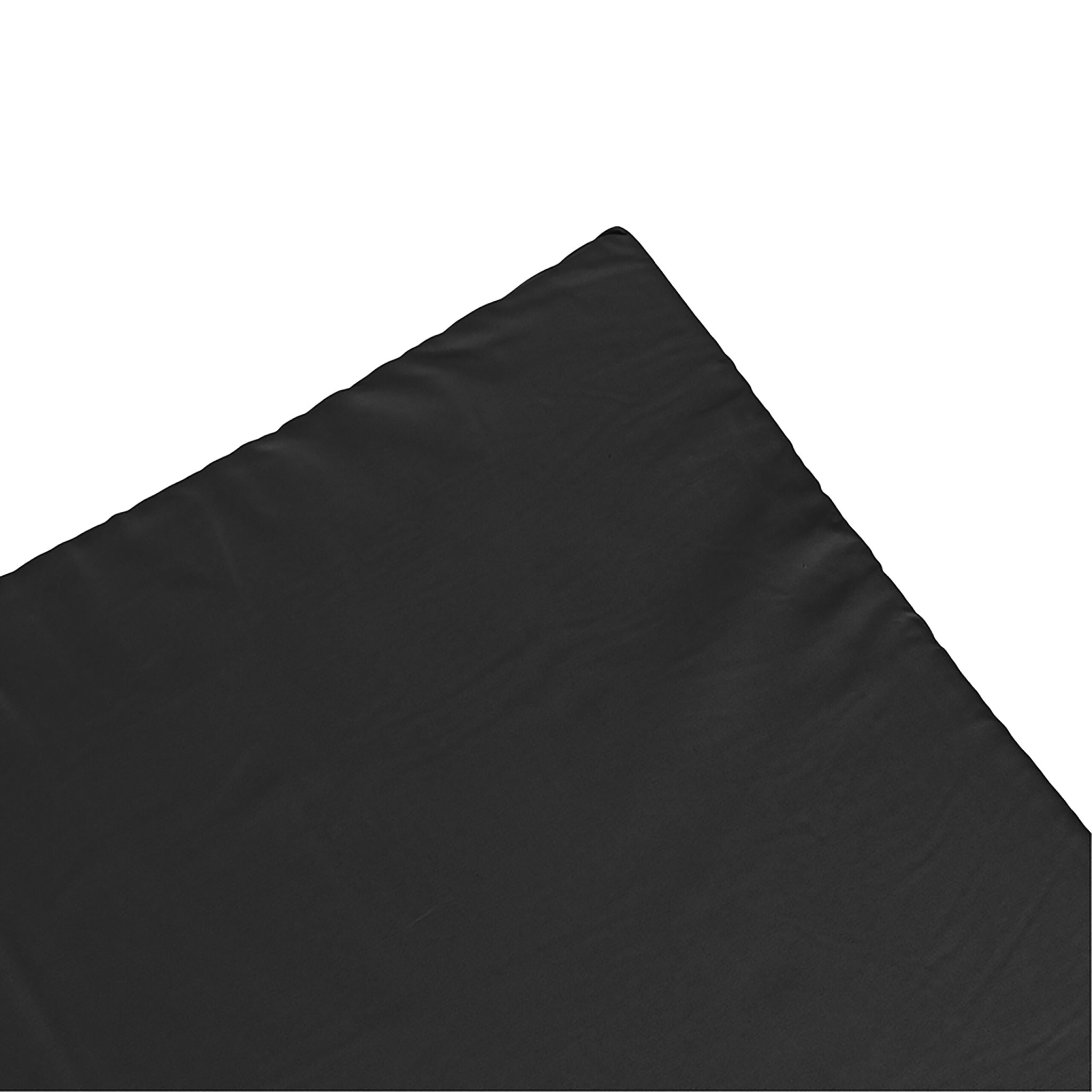 Flache Stuhlkissen 4er-Set Schwarz von Relaxdays