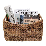 Zeitungsständer Wasserhyazinthe Hellbraun von Relaxdays