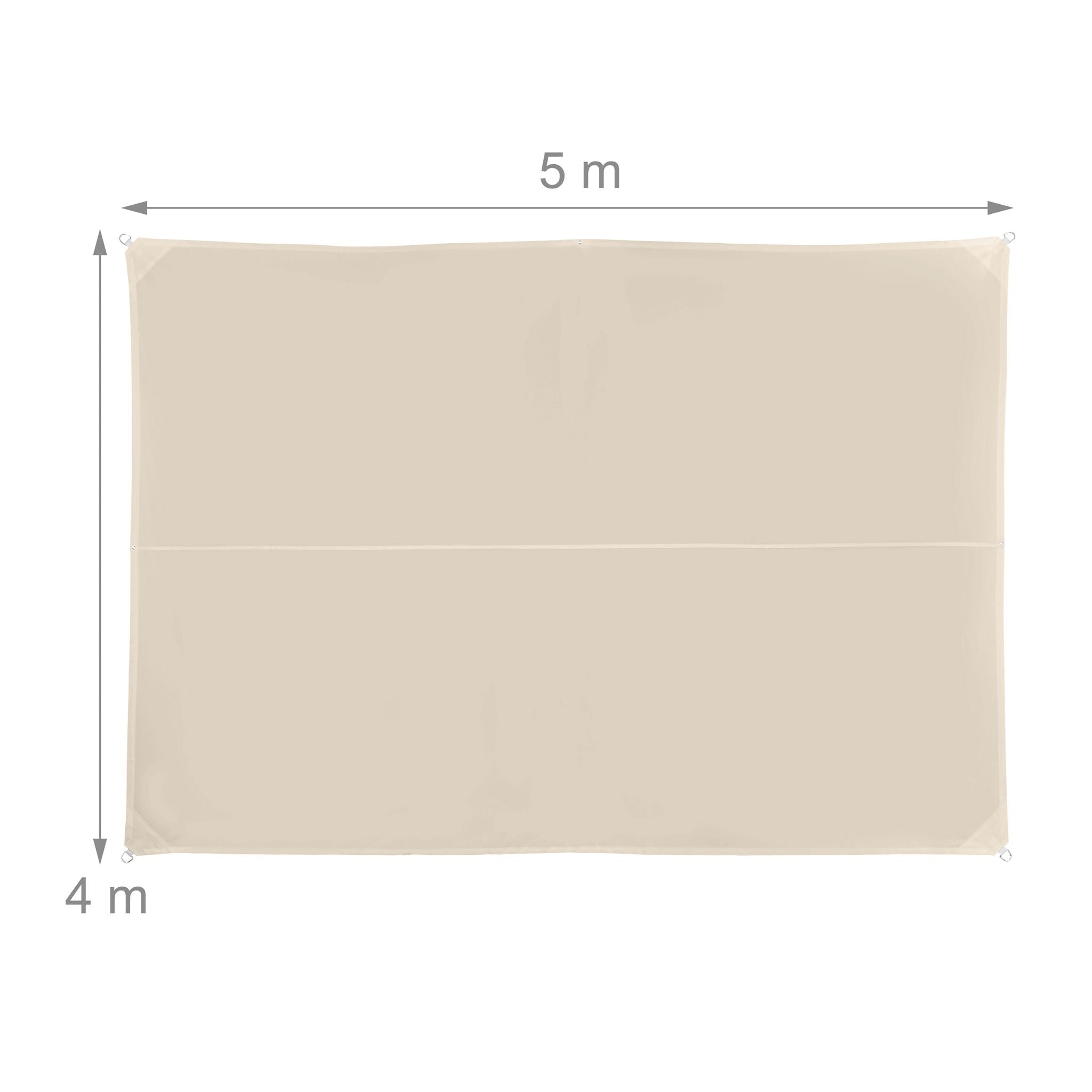 Sonnensegel Polyester Beige