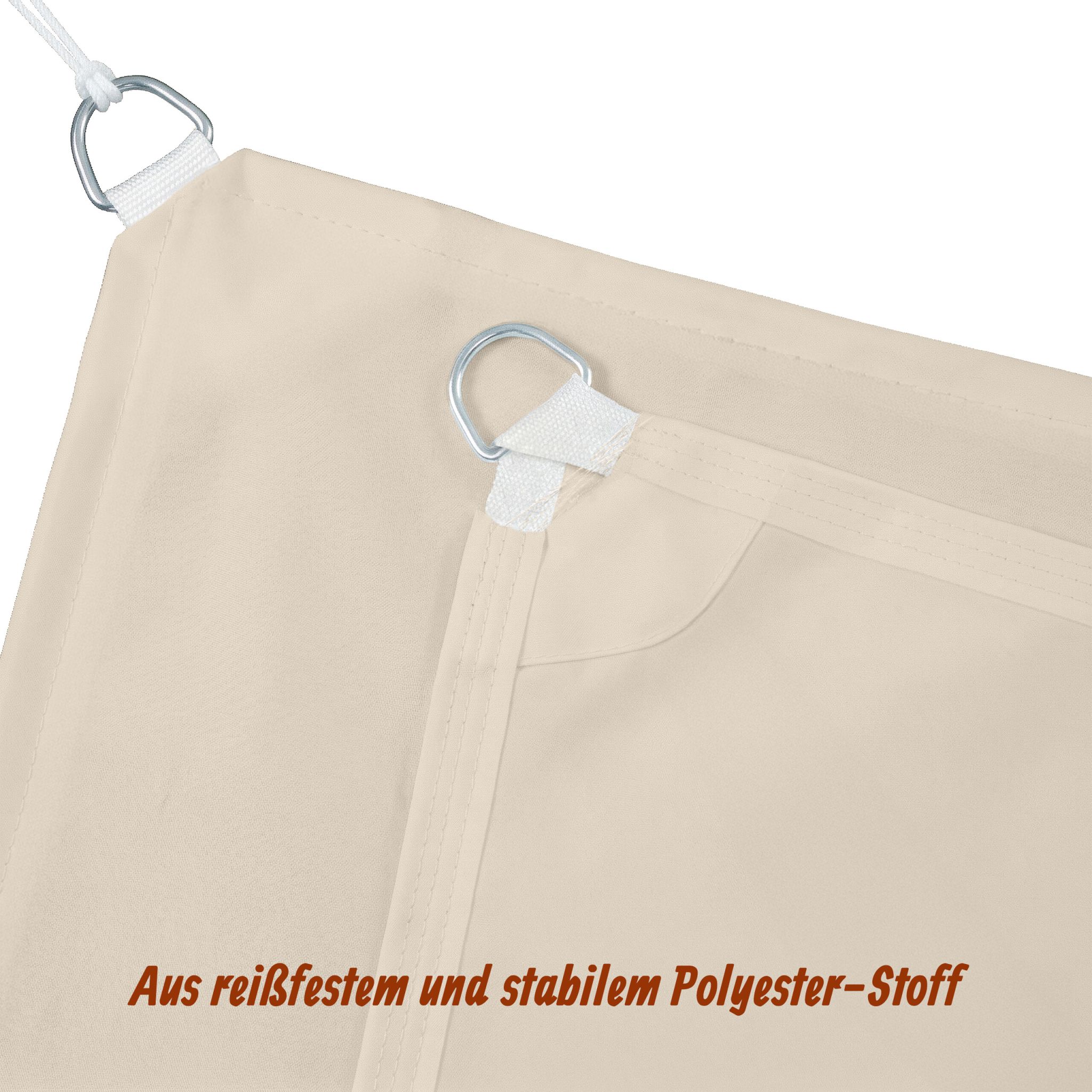 Sonnensegel Polyester Beige